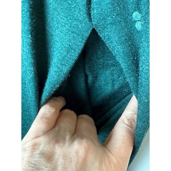 Sweaty‎ Betty Jumpsuit Women Large Green Serenity Culotte Wide Leg Athleisure - Picture 7 of 12